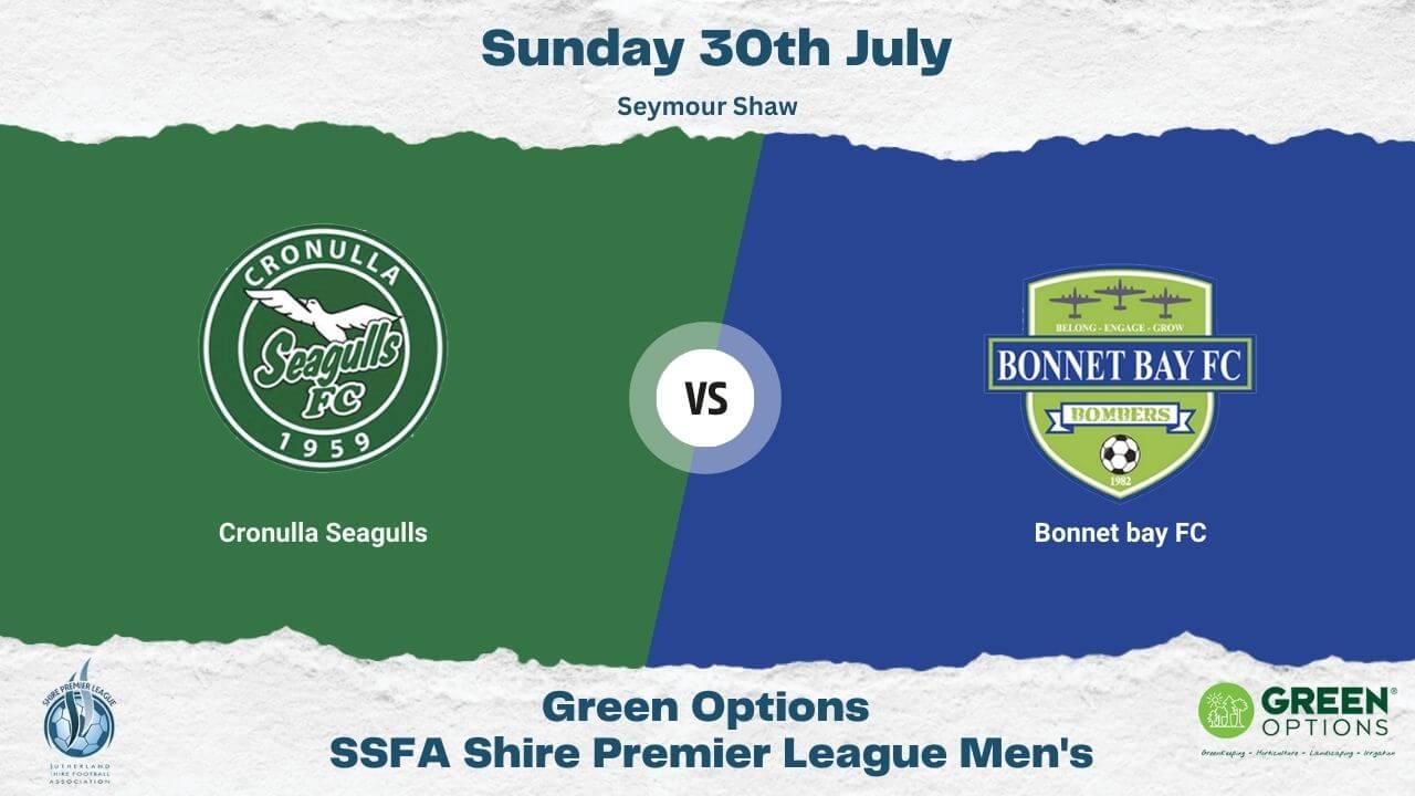 SSFA Round 17 – PLM – Cronulla Seagulls vs Bonnet Bay Bombers