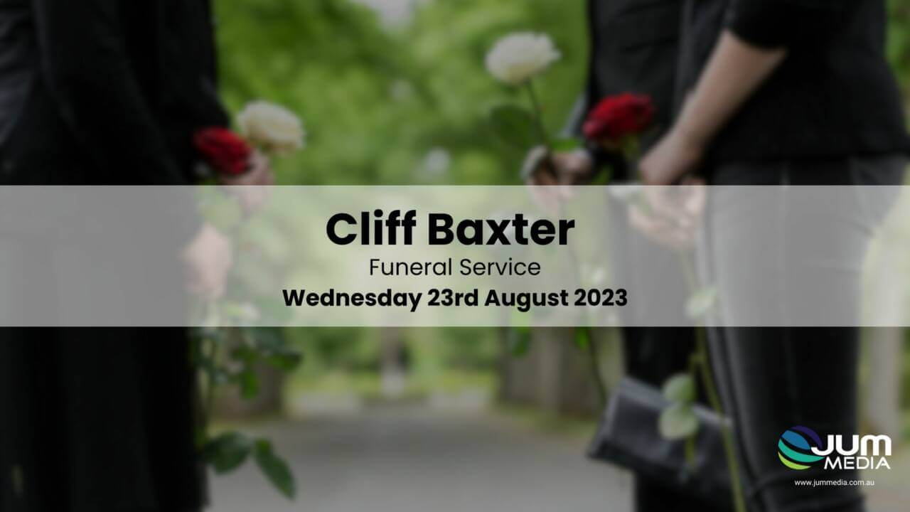 Cliff Baxter Funeral Service