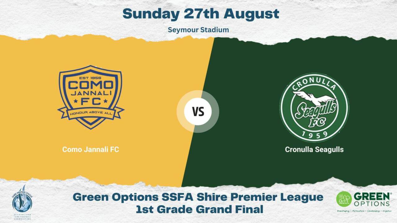 SSFA PLM Como Jannali and Cronulla Seagulls – 3pm