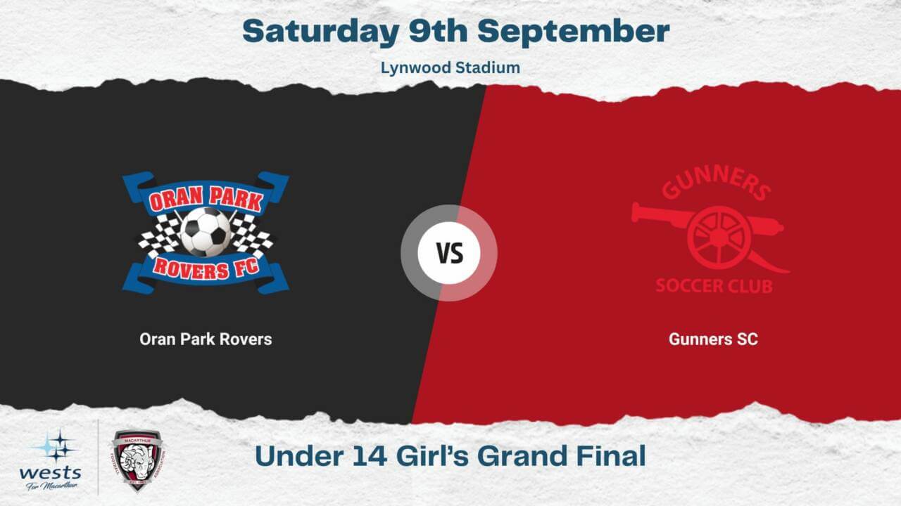 Under 14 Girl’s Grand Final