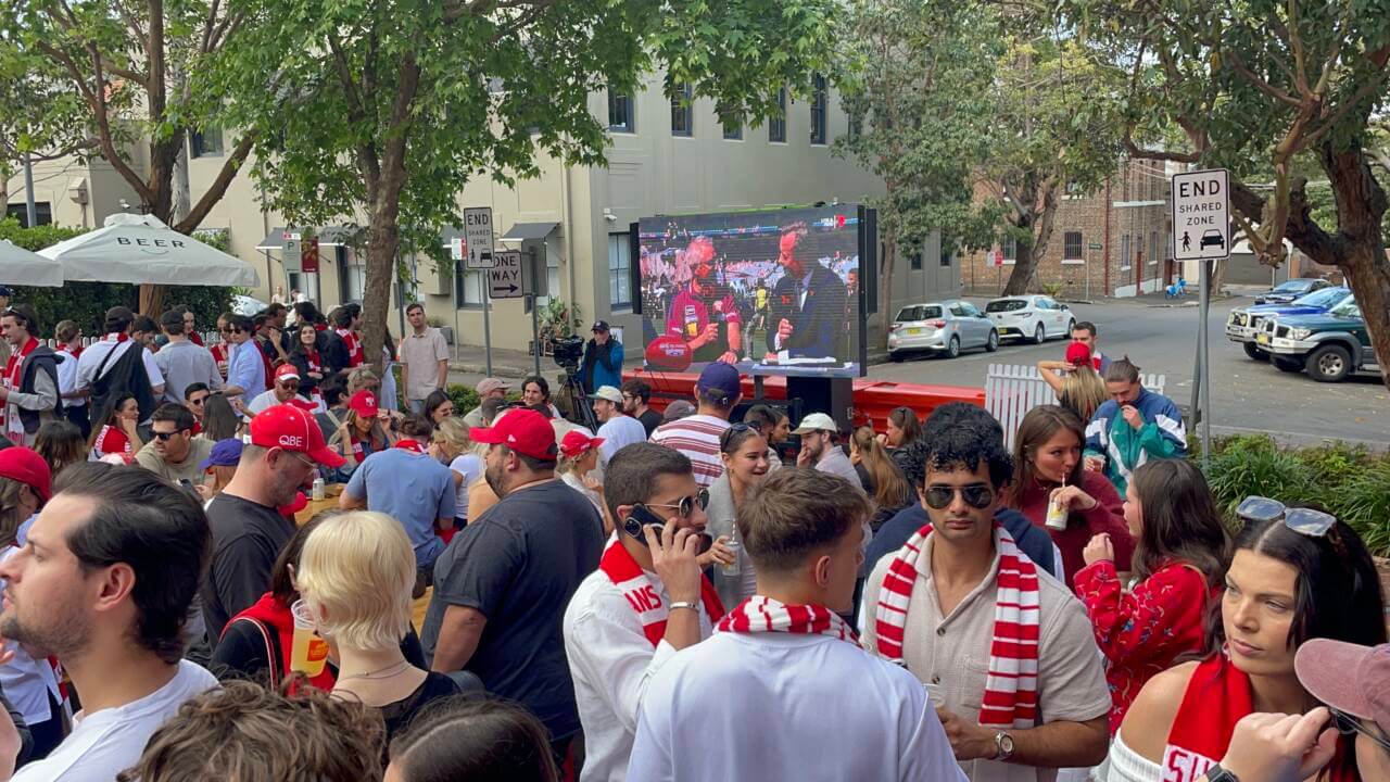 4SQM Big Screen AFL Big Screen - AFL Grand Final 2024