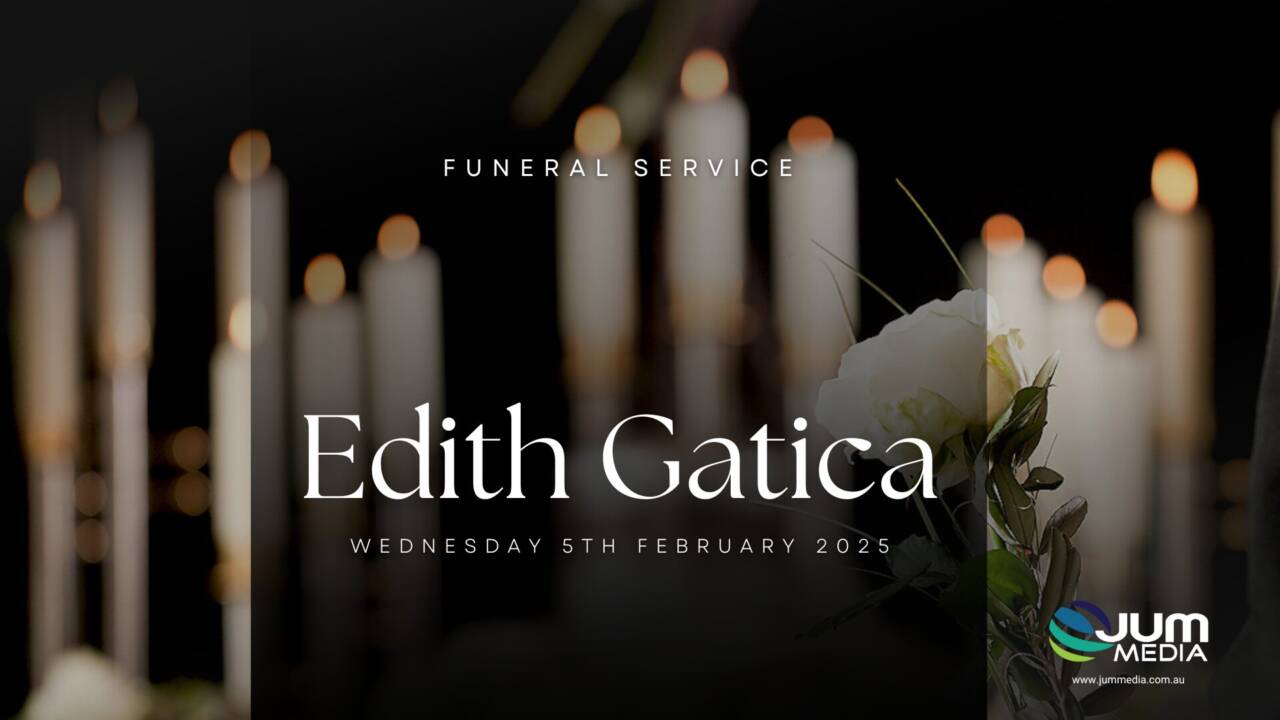 Funeral Edith Gatica